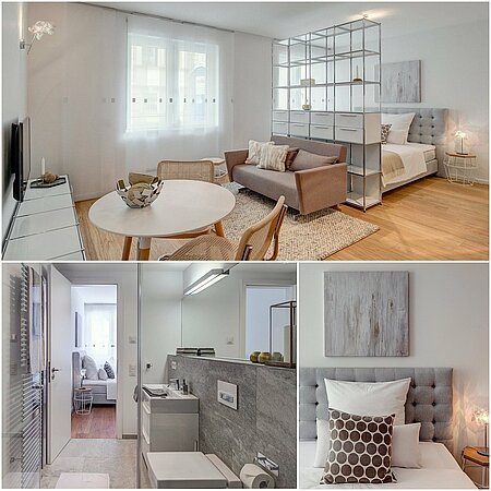 ID 9520: イングリッシュ・ガーデンそばの快適で豪華なフラット