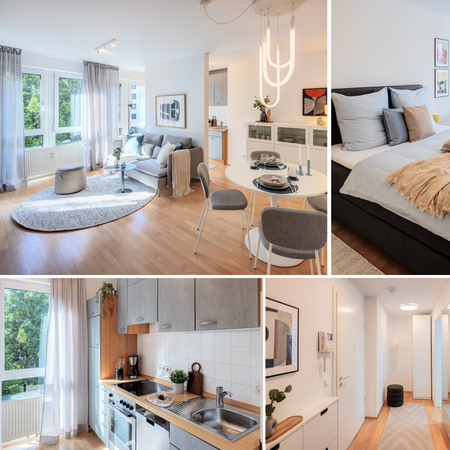 ID 14597: 家具付き：静かなロッジア付きフラット